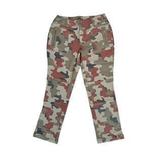 G.I.L.I. Regular Stretch Camo Printed Cargo Pants Women’s